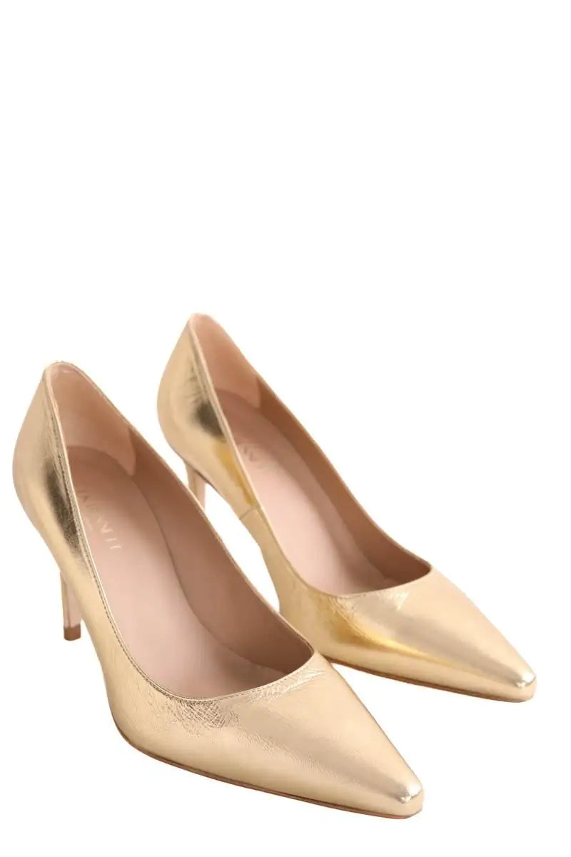 Talons LK Bennett Floret Doré en Cuir