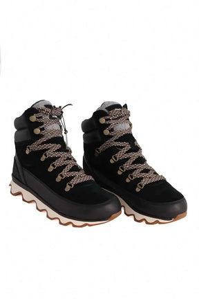 Boots à lacets Sorel Noir en Cuir