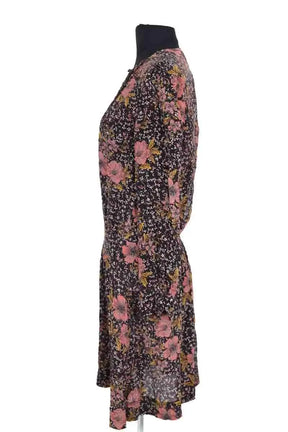 Robe Zadig & Voltaire Marron en Synthétique