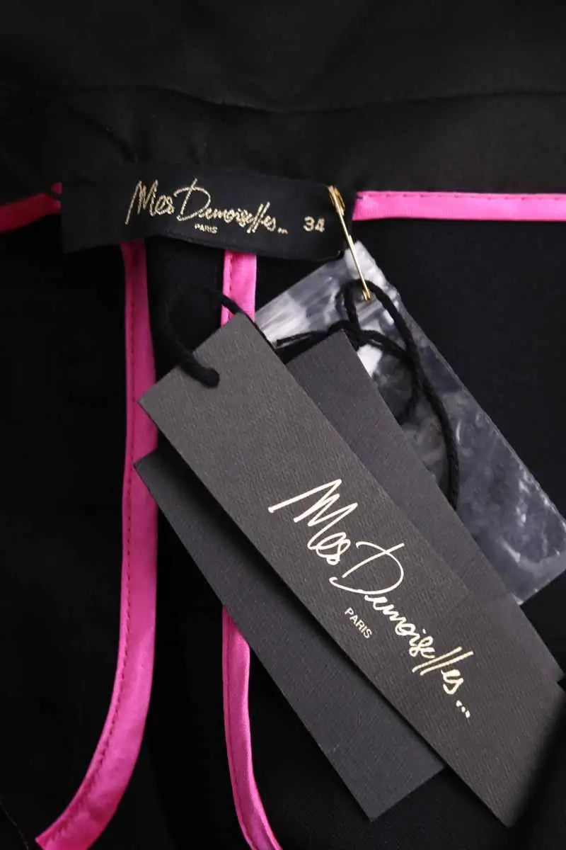 Pantalon Mes Demoiselles Noir en Viscose