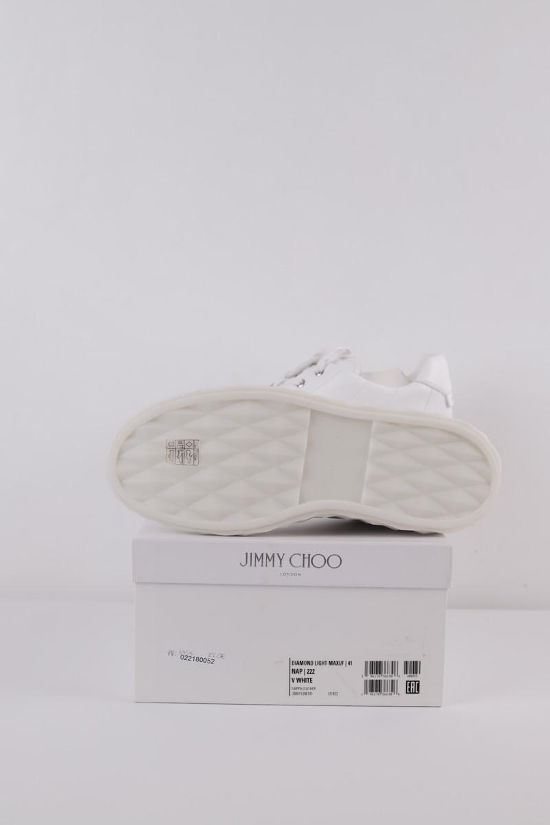 Baskets Jimmy Choo Diamond Blanc