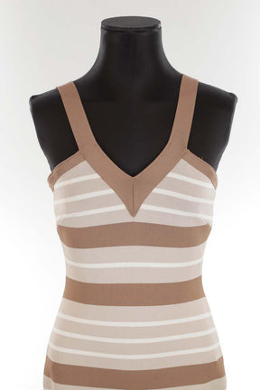 Mi-longueur Herve Leger  Beige
