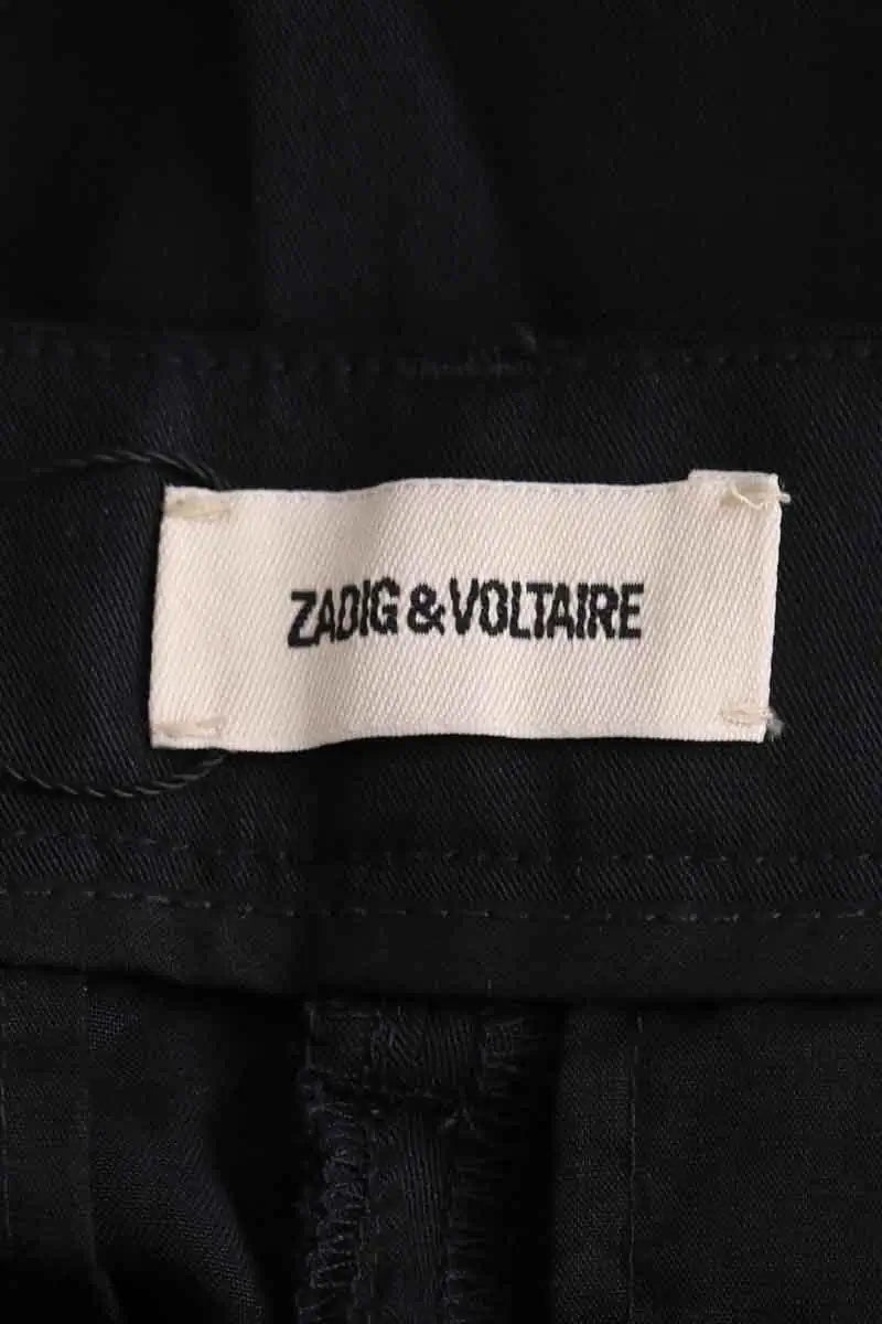 Pantalon Zadig & Voltaire Noir en Synthétique