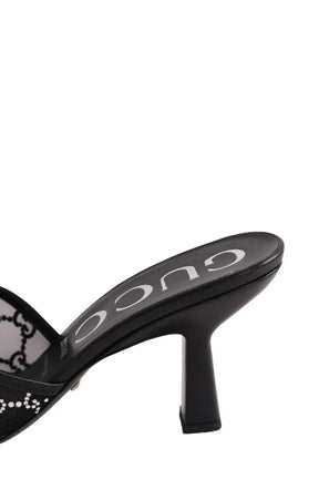 Talons Gucci Noir en Cuir