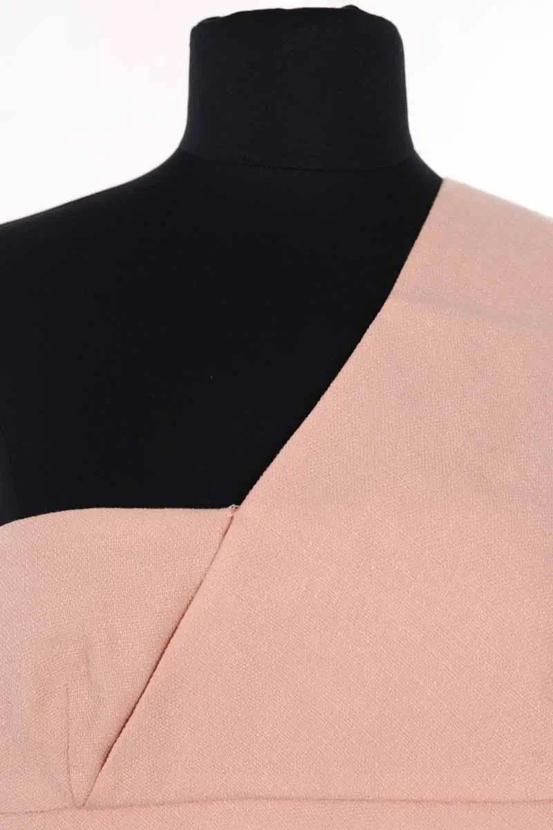 Robe Tara Jarmon Rose en Laine