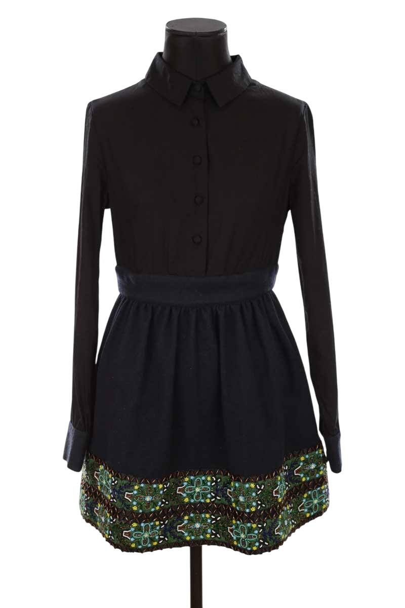 Mi-longueur Manoush  Noir