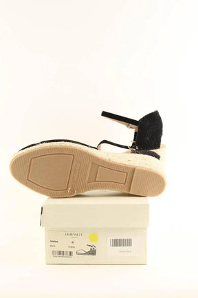 Sandales LK Bennett Marissa Noir en Daim