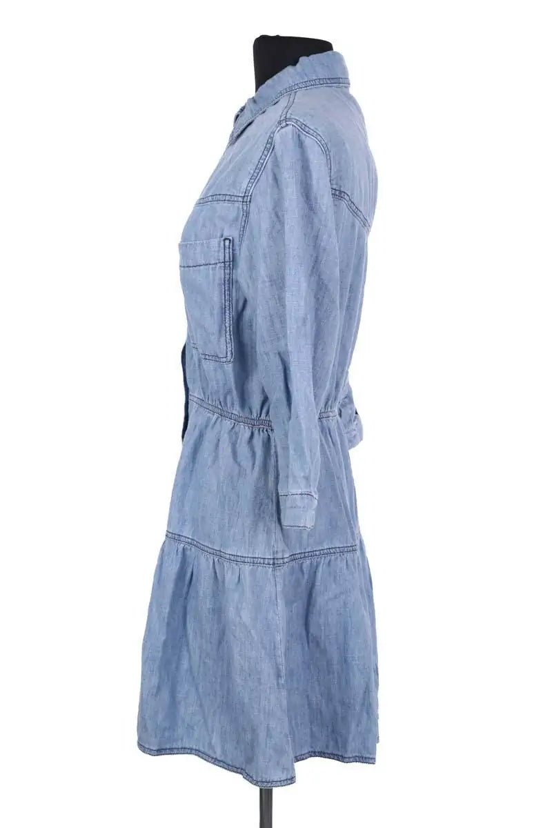 Robe Ba&Sh Bleu en Coton