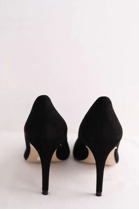 Talons LK Bennett Floret Noir en Daim