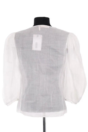 Blouse Chloé Blanc en Synthétique