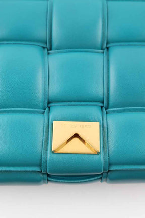 Sacs à main Bottega Veneta Chain Cassette Bleu