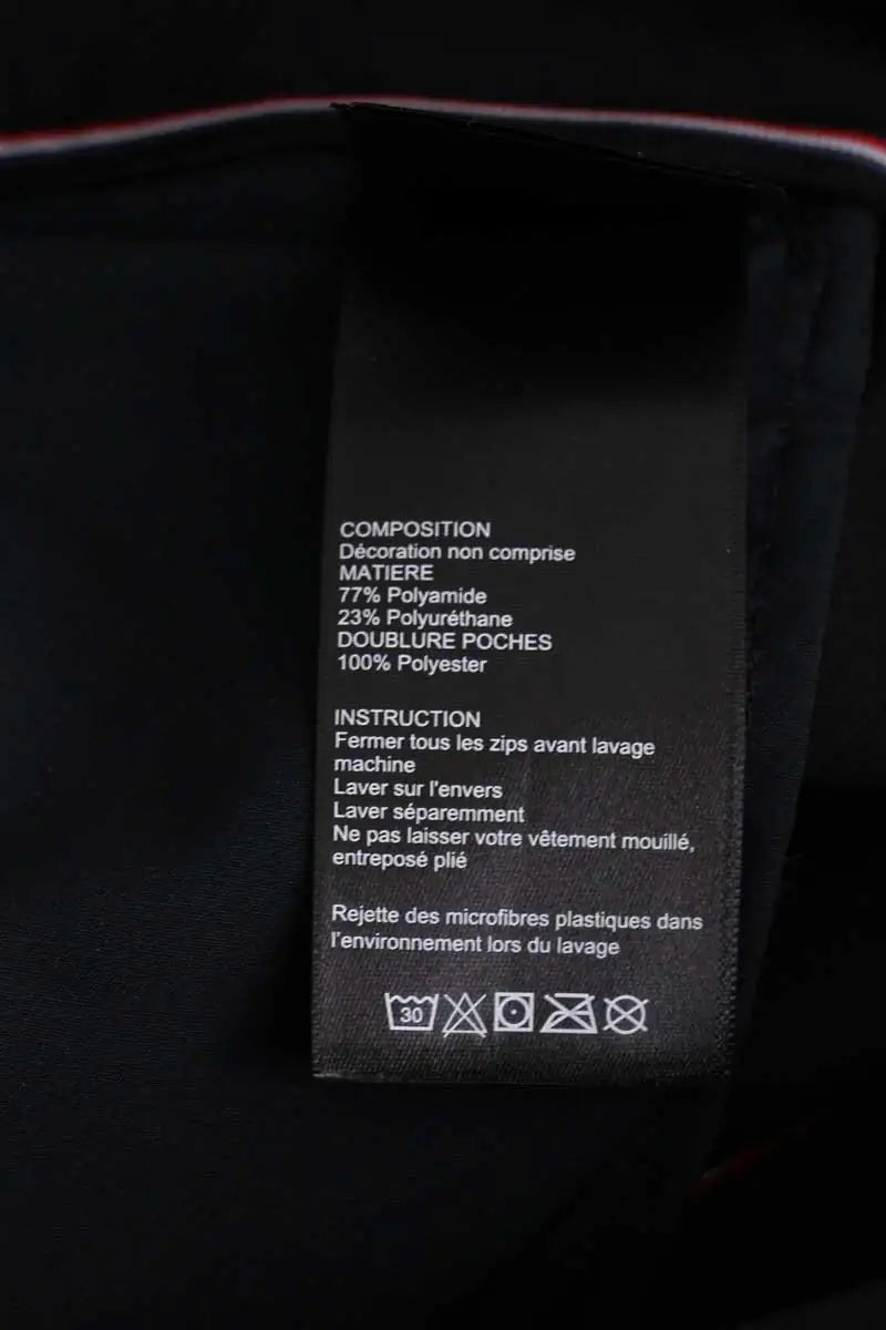 Pantalon Fusalp Noir en Synthétique