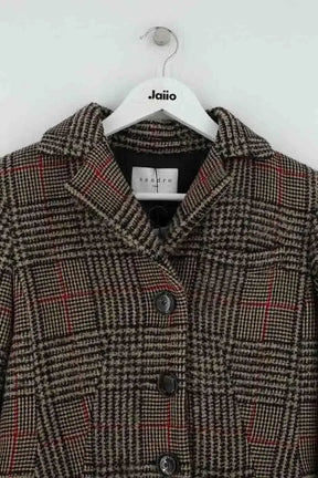 Manteau Sandro Marron en Laine