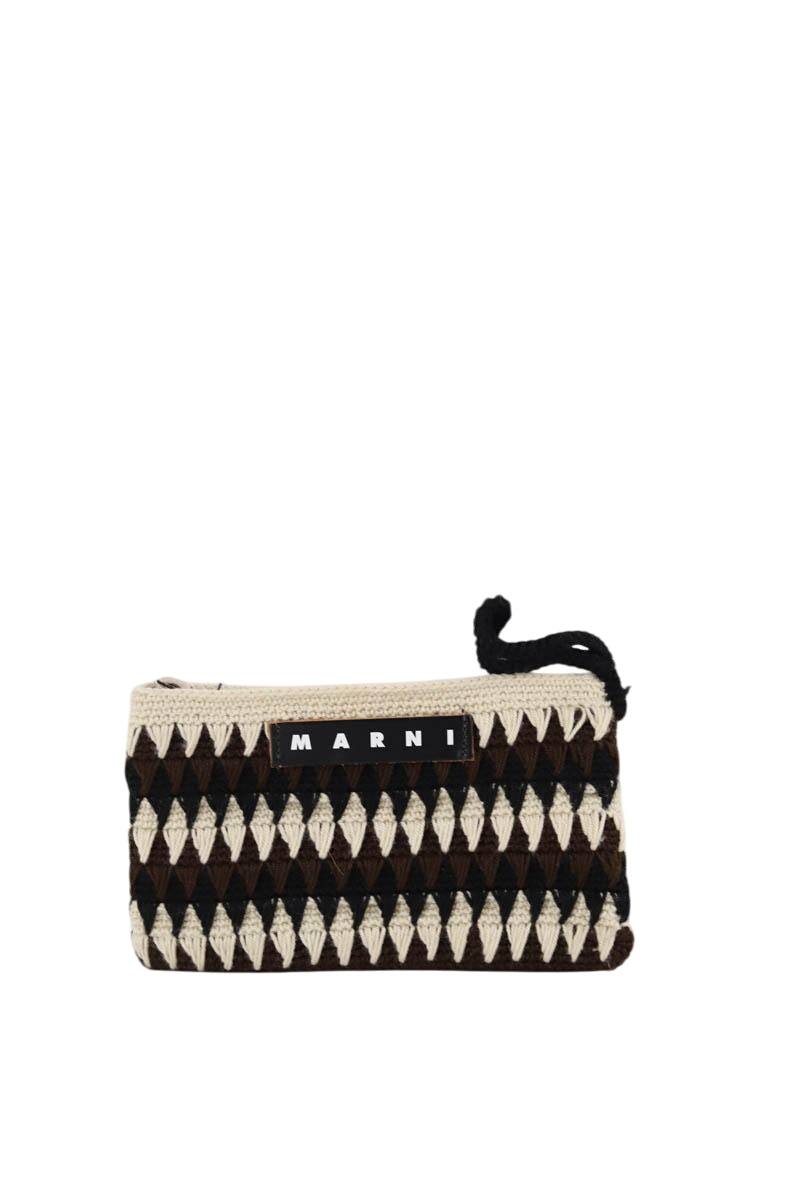 Pochette Marni  Beige