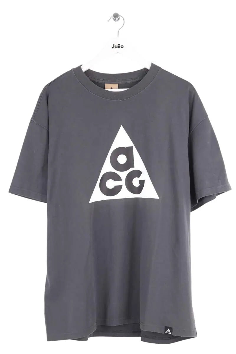 T-shirt Nike Kaki en Coton, taille L - Seconde Main