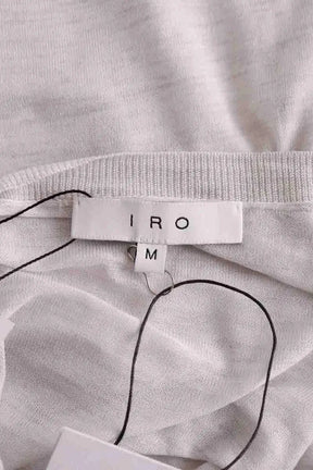 Top Iro Honisa Gris en Soie