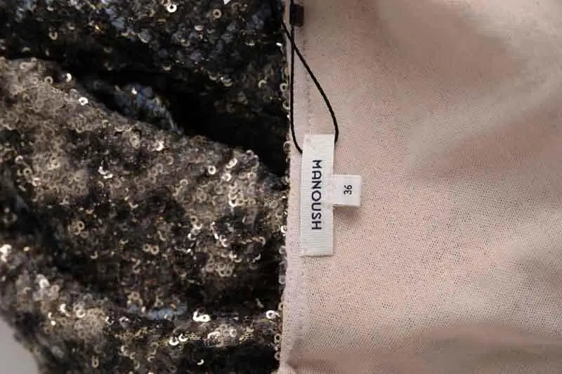 Robe Manoush Argent en Paillettes