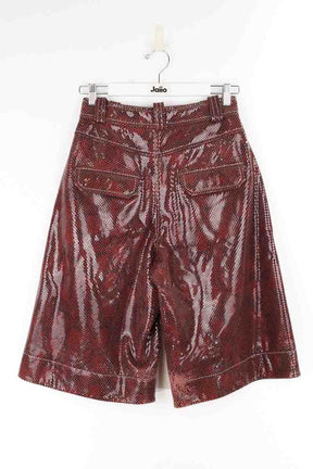 Bermudas Ganni  Bordeaux
