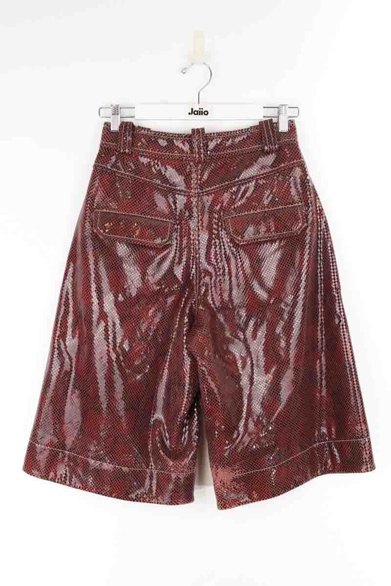 Bermudas Ganni  Bordeaux