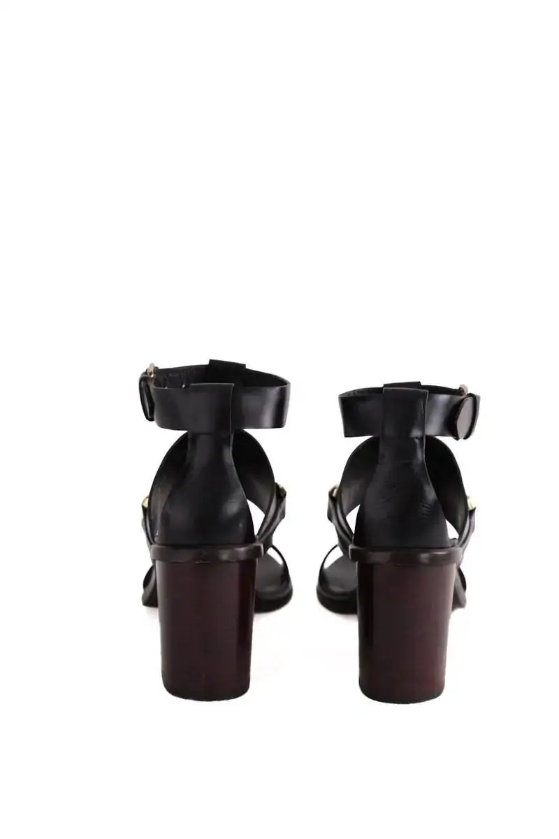 Talons Balenciaga Noir en Cuir