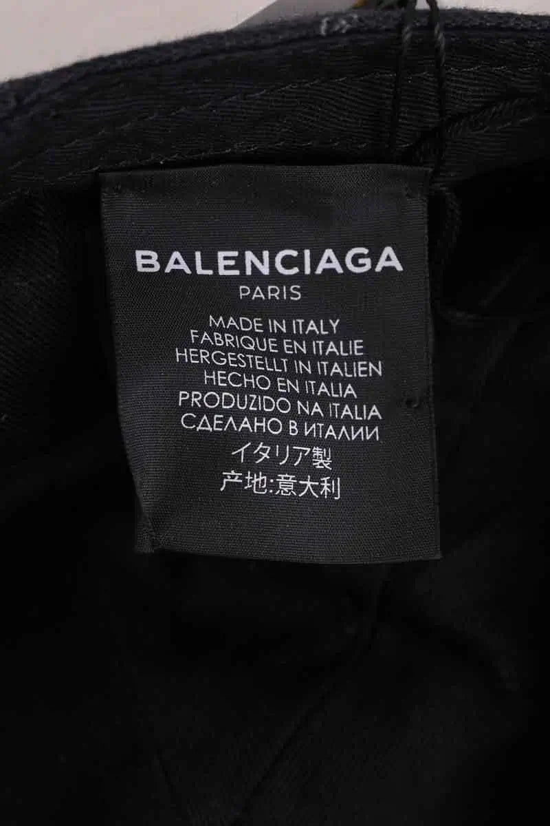 Casquette Balenciaga Noir en Synthétique