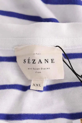 T-shirt Sézane Blanc en Coton