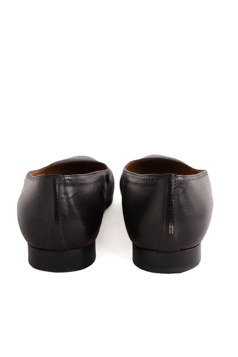 Ballerines Carel Noir en Cuir