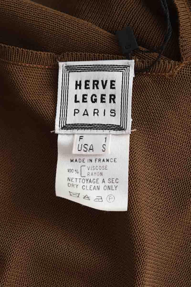 Cardigans Herve Leger  Marron