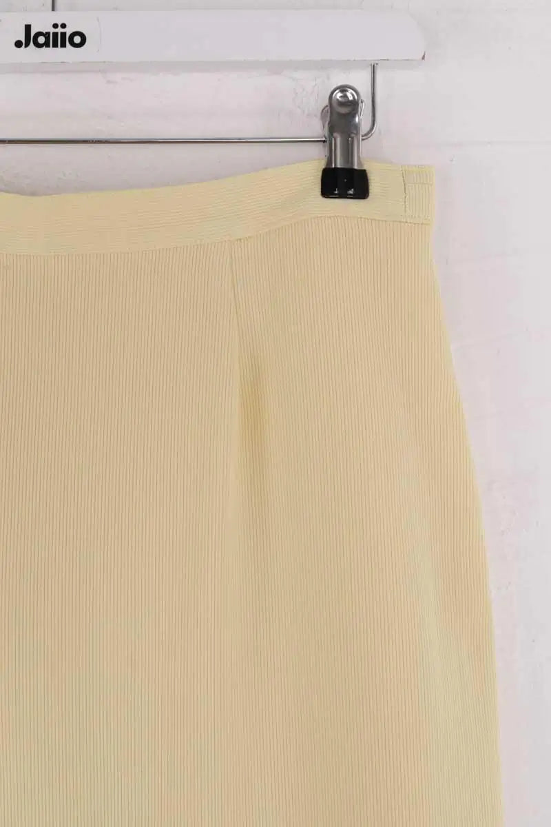Jupe Gerard Darel Jaune en Synthétique