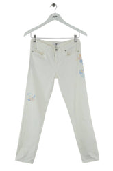 Slim 7 For All Mankind  Blanc