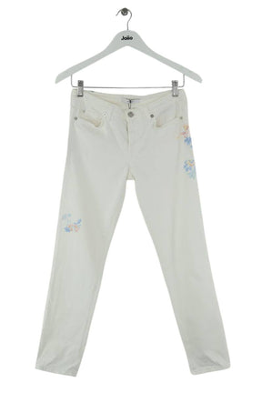 Slim 7 For All Mankind  Blanc