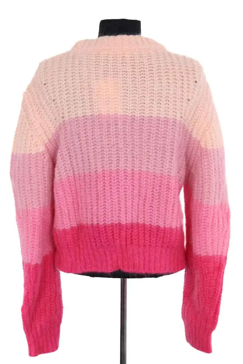 Pull Sandro Rose en Laine