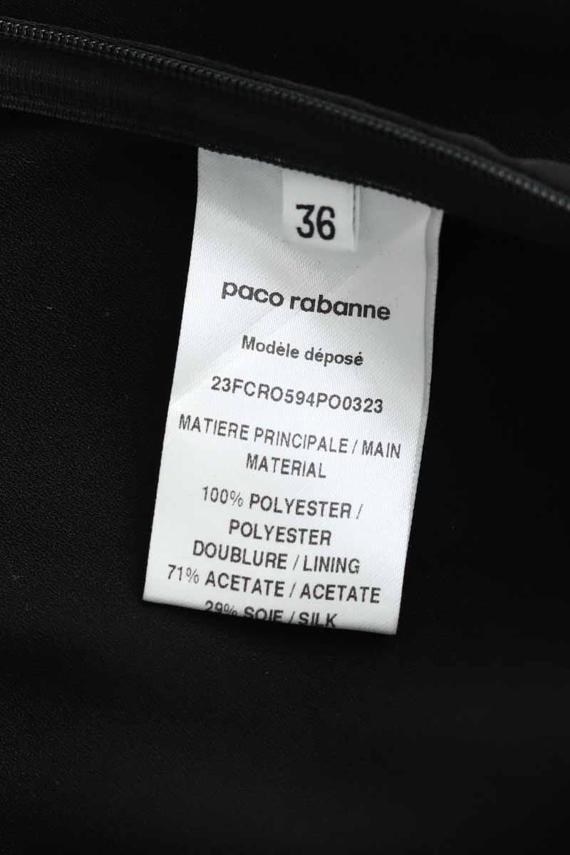 Mi-longueur Paco Rabanne  Noir