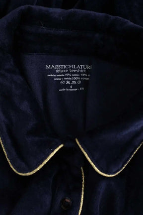 Chemise Majestic Filatures  Marine