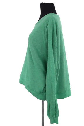 Sweatshirt American Vintage Vert en Coton