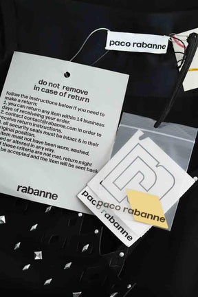 Mi-longueur Paco Rabanne  Noir
