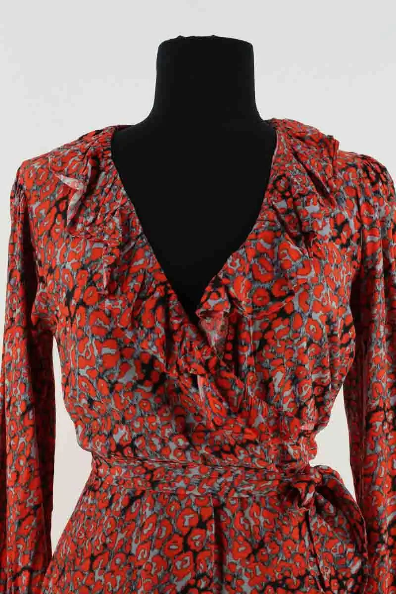 Robe Maje Rouge en Viscose