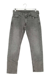 Jean droit Levi's 502 Gris en Coton, taille S - Seconde Main