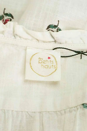 Blouse Des Petits Hauts Blanc en Coton