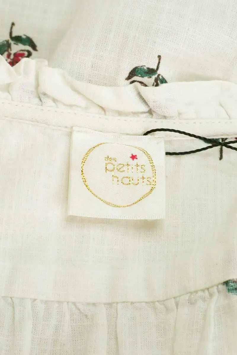 Blouse Des Petits Hauts Blanc en Coton