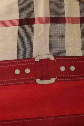 Foulard Burberry  Rouge