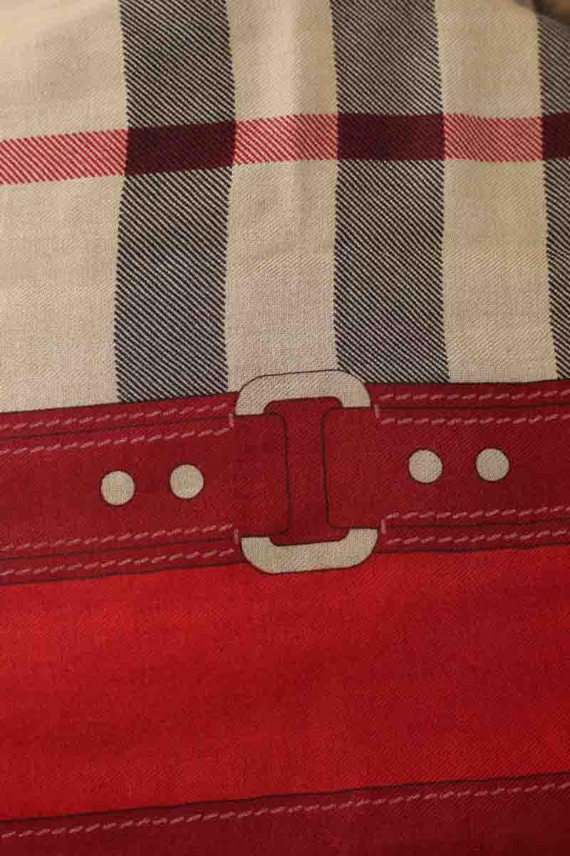 Foulard Burberry  Rouge
