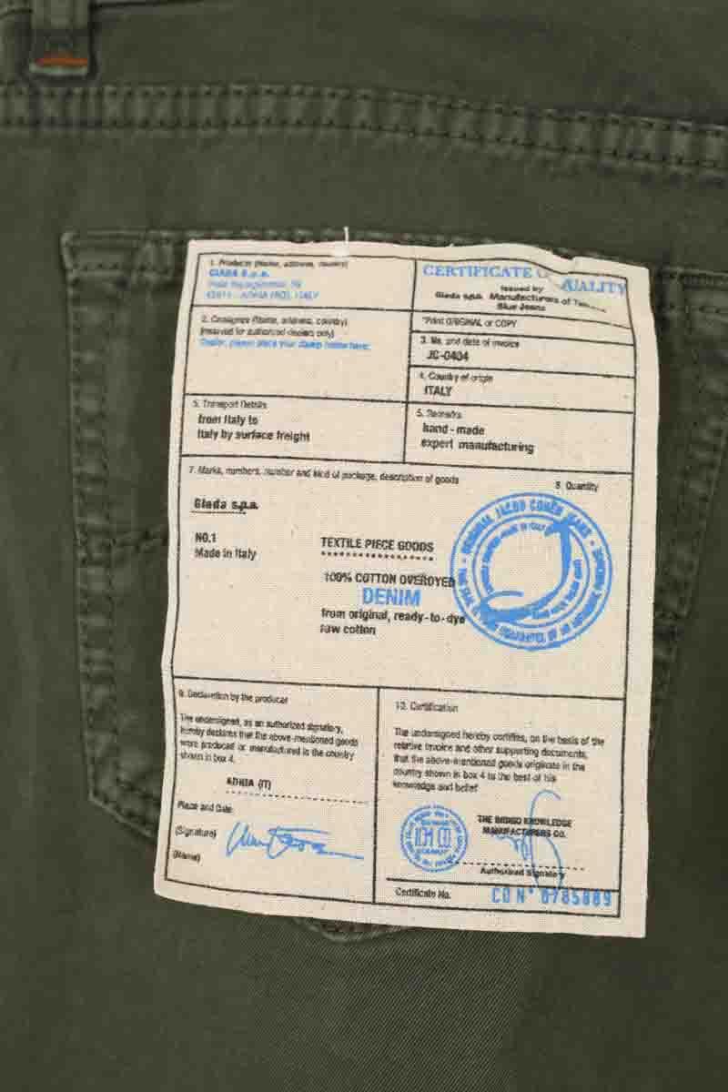 Pantalon Jacob Cohën  Kaki