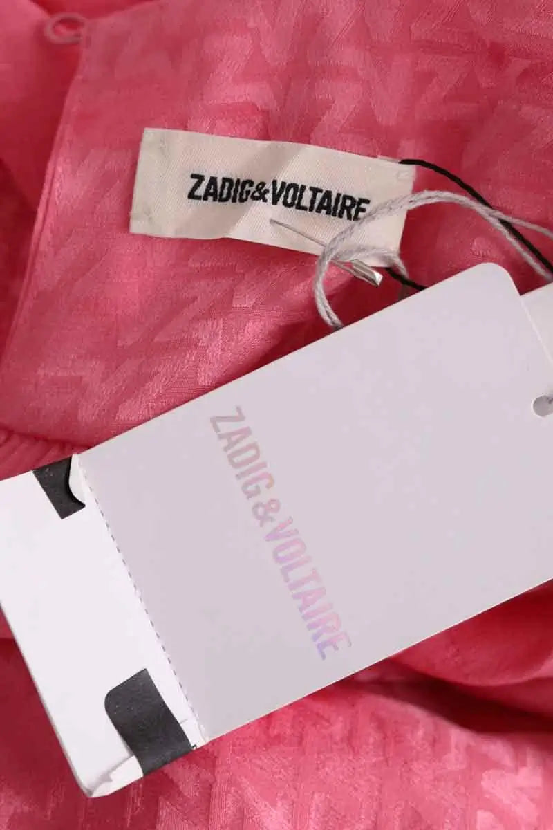 Robe Zadig & Voltaire Rose en Soie