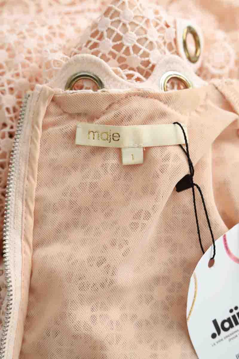 Mi-longueur Maje  Rose
