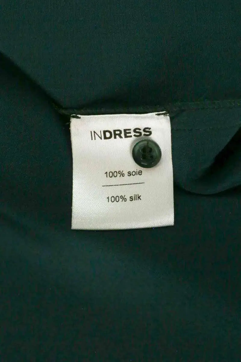 Blouse INDRESS Bleu en Soie
