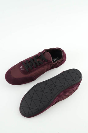 Baskets Prada  Bordeaux