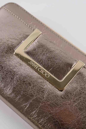 Porte-cartes Jimmy Choo  Doré