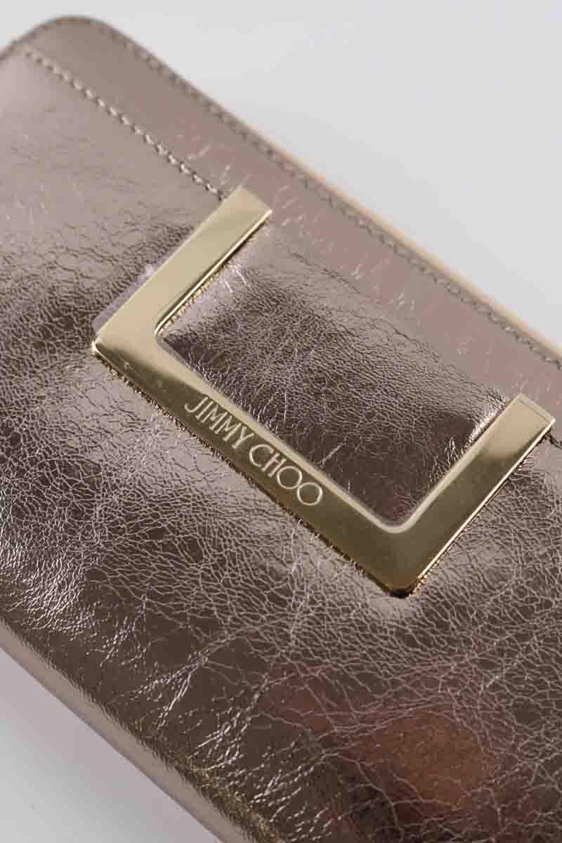 Porte-cartes Jimmy Choo  Doré