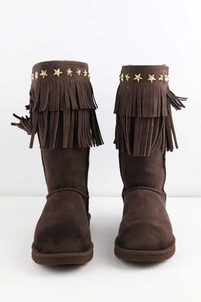Boots Jimmy Choo x Ugg  Marron